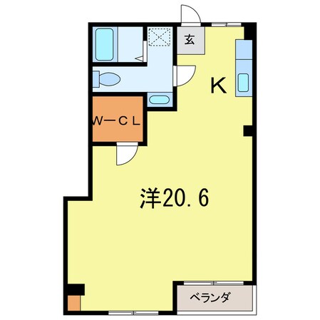 第一知商ビルの物件間取画像